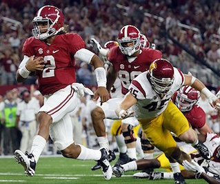 The Evolution of the Inverted Veer/Power Read … and of Alabama and Clemson’s newest wrinkle, the “Toss Read”